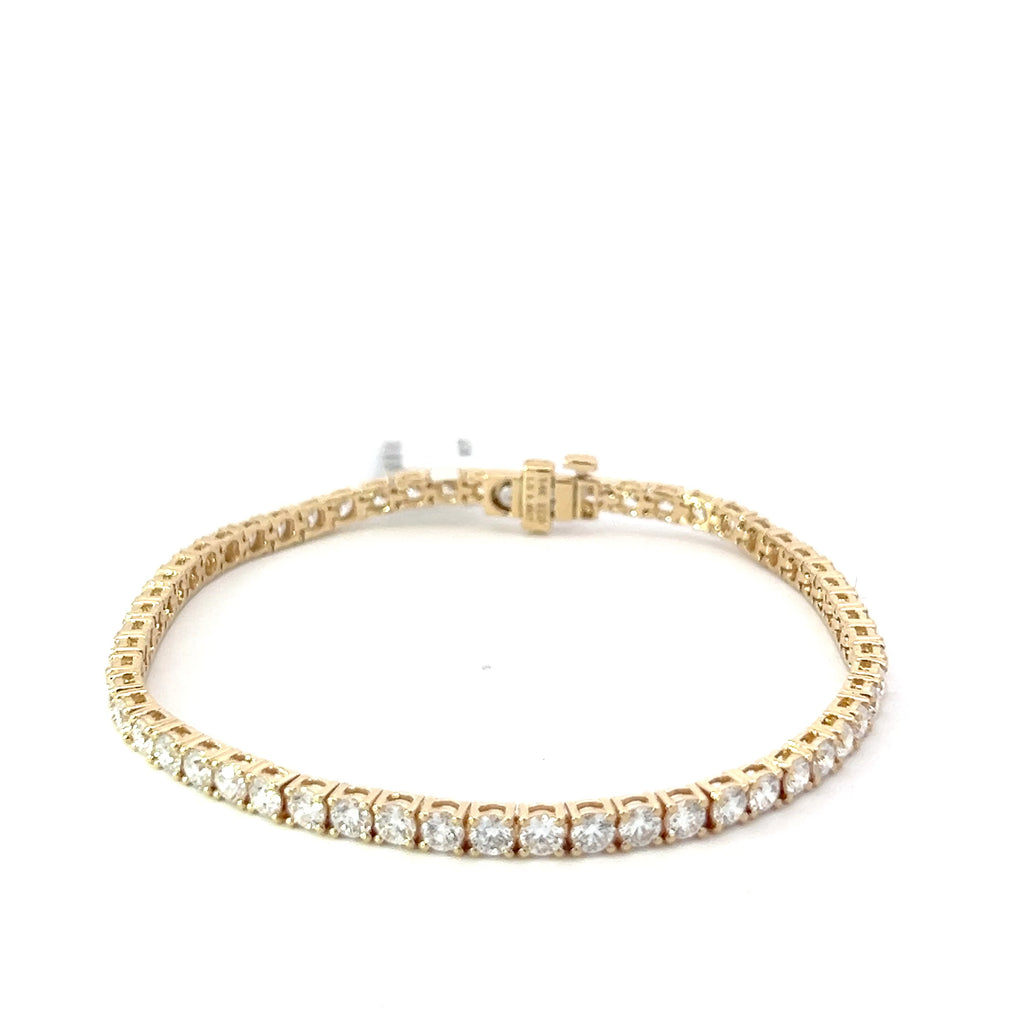 Lab Grown Diamond Traditional Line Tennis Bracelet