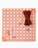 Mini Orange Cane Mat