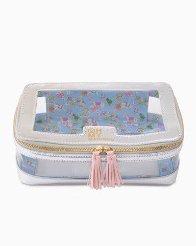 Silver Tile Storage Bag