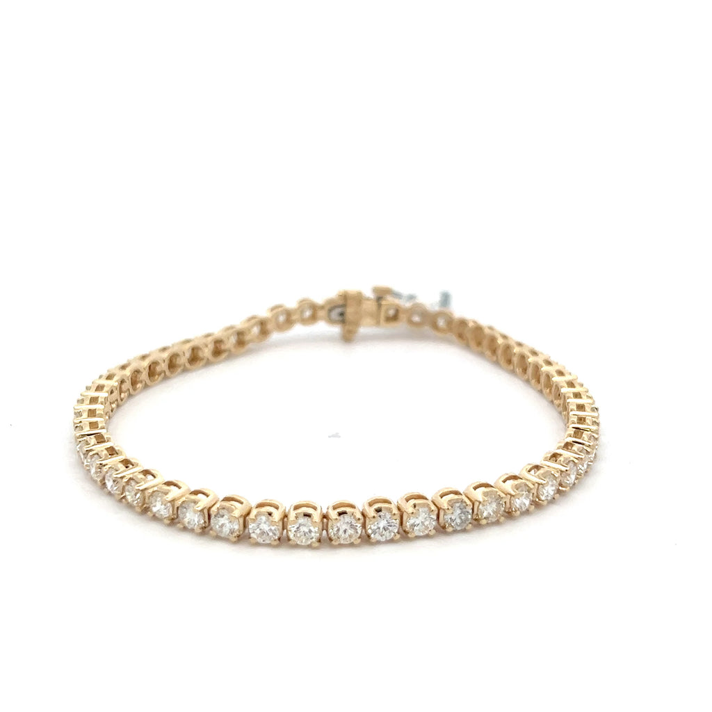 Bubble Diamond Tennis Bracelet