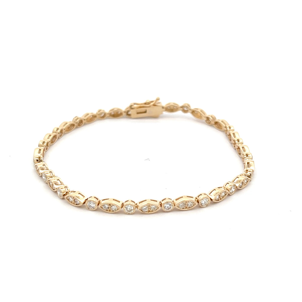 Marquis Illusion Diamond Bracelet