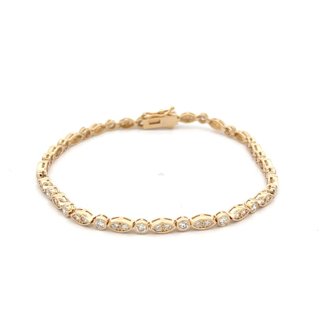 Marquis Illusion Diamond Bracelet