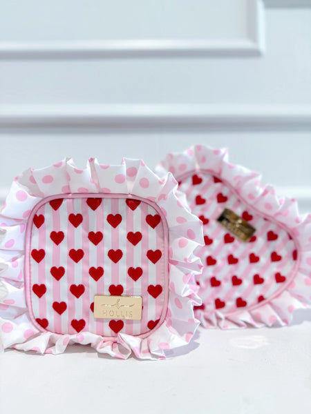 Cupid's Collection Tech Ruffle Pouch