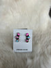 Cotton Candy Ear Climber Stud Earrings
