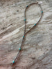 Sterling Silver Turquoise Graduated Y Necklace