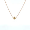 Small Signature Cross Necklace