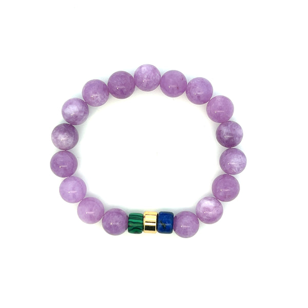 Sporty Jade Bracelet - Lavender