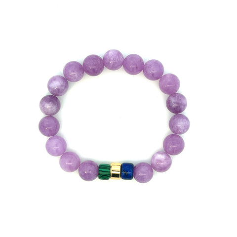 Sporty Jade Bracelet - Lavender