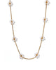 Gracie Flower Necklace - Pearl