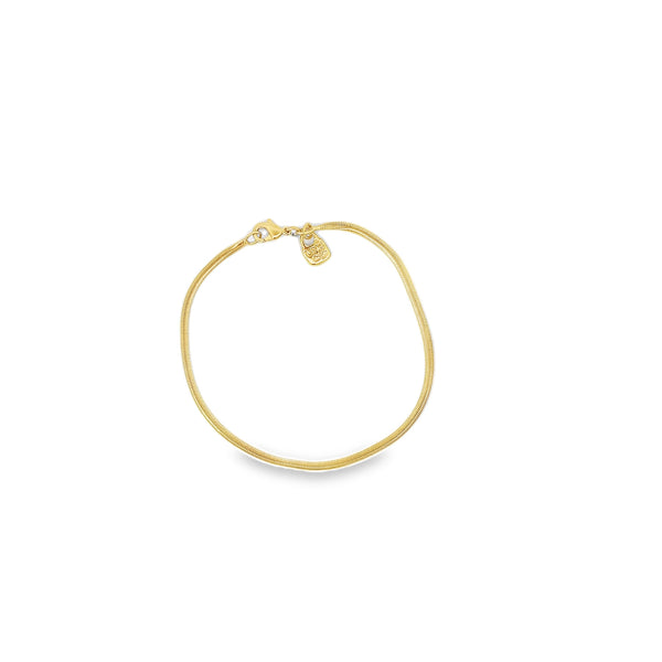 Mini Snake Chain Bracelet in Gold