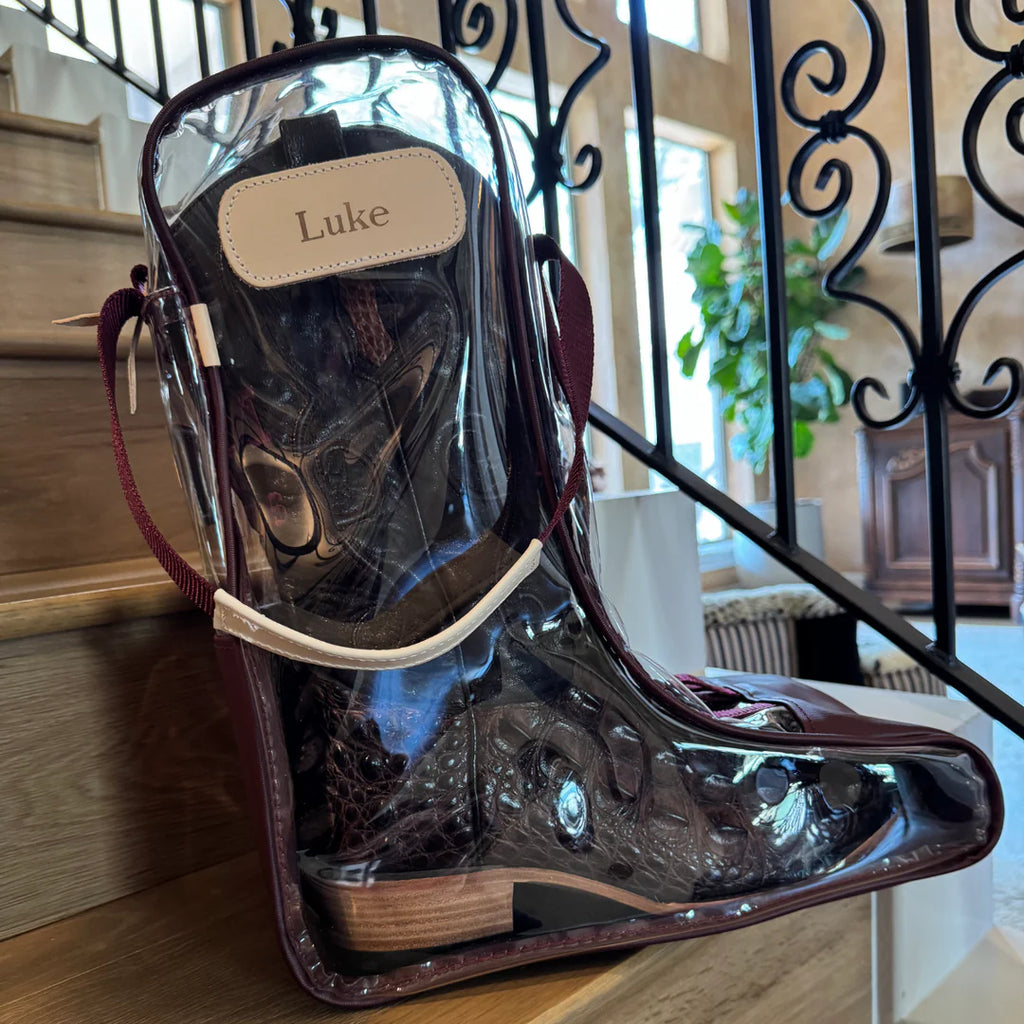 Clear Boot Bag