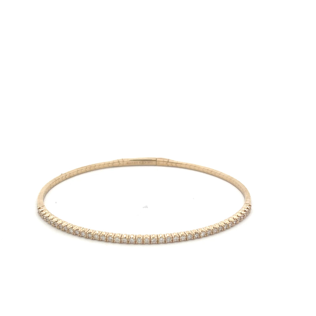 Dainty Diamond Flex Bangle