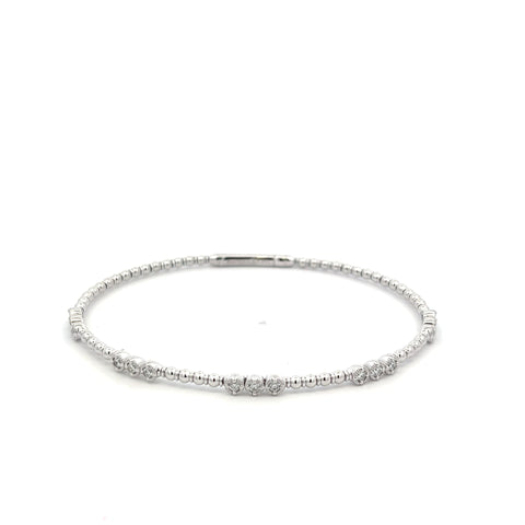 Lindsay Diamond Flex Bangle