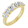 Oval Lab Grown Diamond Band