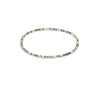 Hope Unwritten Bright Silver Faceted Hematite 2mm Bead Bracelet