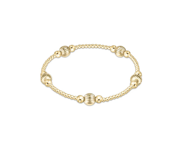Purpose Dignity 6mm Bead Bracelet - Gold
