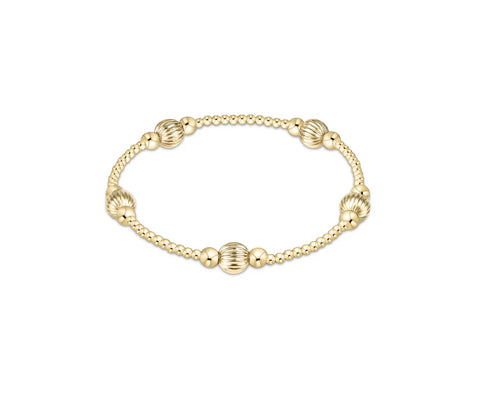 Purpose Dignity 6mm Bead Bracelet - Gold