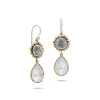 Kristal Be the Light Pearl Drop Earrings