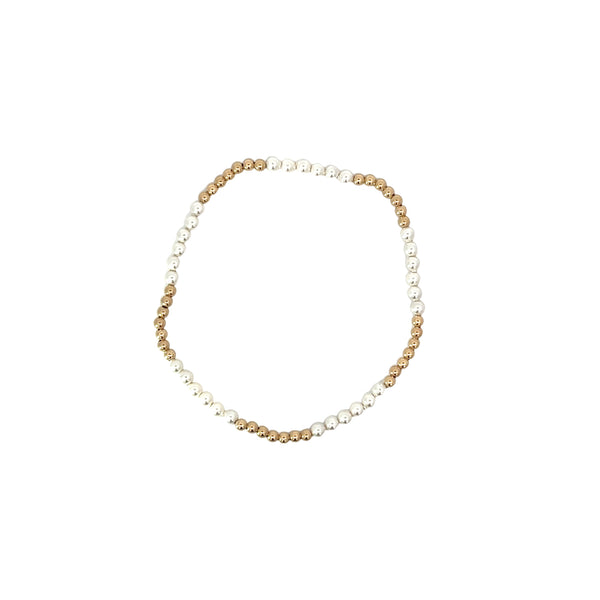 Blissful Pearl 3mm Bracelet