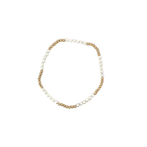 Blissful Pearl 3mm Bracelet