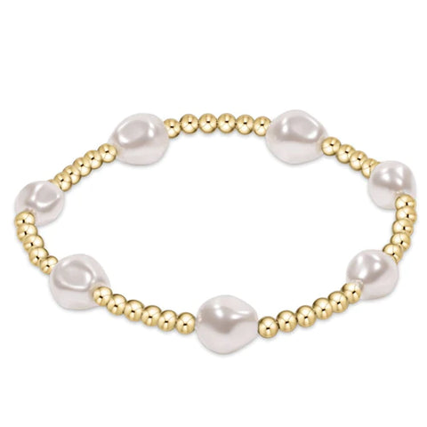 Admire Gold Filled 3mm Pearl Bracelet