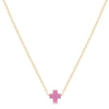 Small Signature Cross Necklace