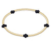 Signature Cross Small Pattern 2mm Bead Bracelet