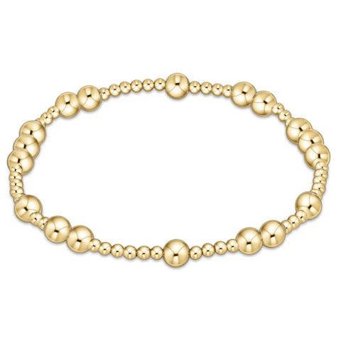 Hope Unwritten Gold Filled Bead Bracelet - 5mm