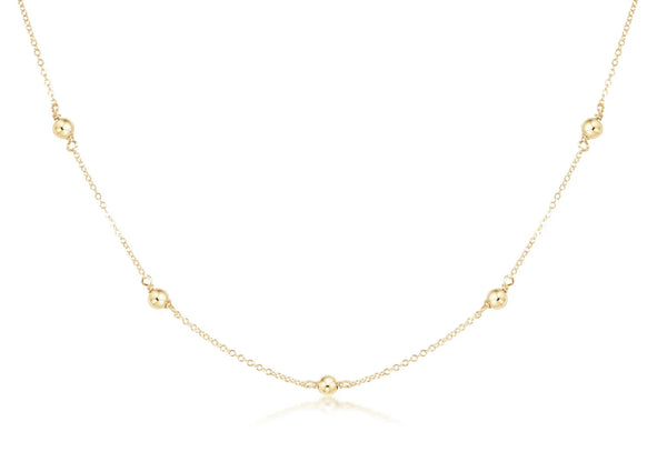 Choker Simplicity Chain Gold - Classic Gold 4mm