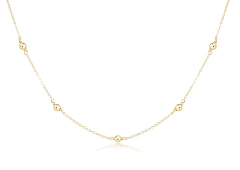 Choker Simplicity Chain Gold - Classic Gold 4mm