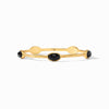 Ivy Stone Bangle Obsidian Black