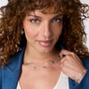 Canterbury Delicate Station Necklace in Silver