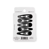 Jet Black Snap Clips (6ct)