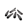 Jet Black Snap Clips (6ct)