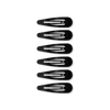 Jet Black Snap Clips (6ct)