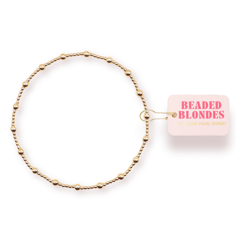 June Gold Anklet