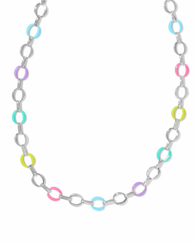 Kelsey Chain Necklace in Mulit-mix