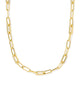 Bella Chain Necklace in White CZ