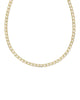 Bella Tennis Necklace in White CZ