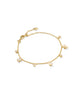 Cailin Delicate Chain Bracelet in White CZ