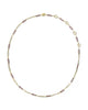 Courtney Gold Enamel Link and Chain Necklace