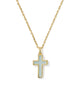 Cross Pendant Necklace in Matte