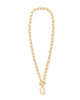 Daphne Convertible Link & Chain Necklace in Ivory Mother of Pearl
