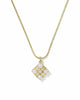 Dira Pearl Pendant Necklace Gold Freshwater Cultured Pearl