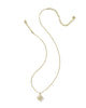 Dira Pearl Pendant Necklace Gold Freshwater Cultured Pearl