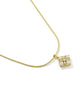 Dira Pearl Pendant Necklace Gold Freshwater Cultured Pearl