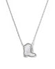 Drill Team Boot Gold Short Pendant Necklace in Mother of Pearl