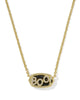 Elisa Boo Pendant Necklace - Reversible