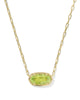 Elisa Luxe Pendant Necklace Gold