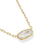 Elisa Luxe Pendant Necklace Gold